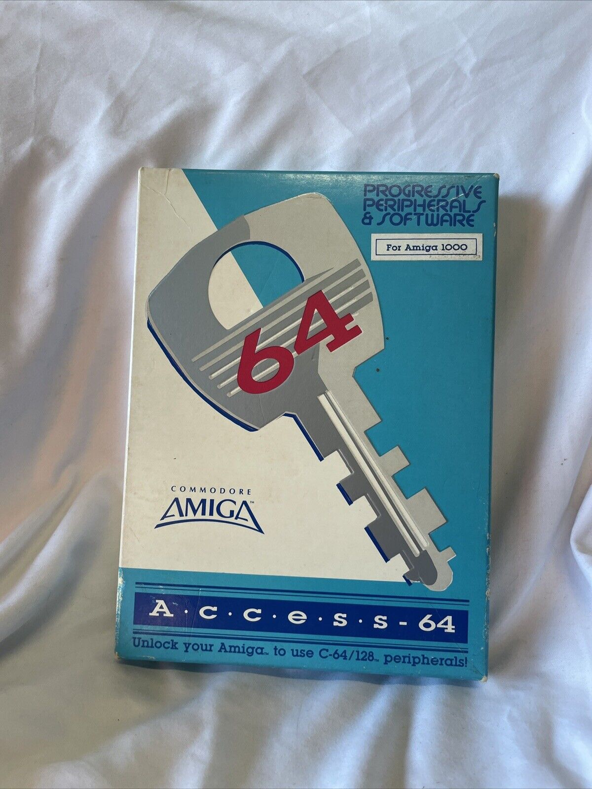 Vintage Commodore C64/128 Peripherals For Amiga 1000 Access-64