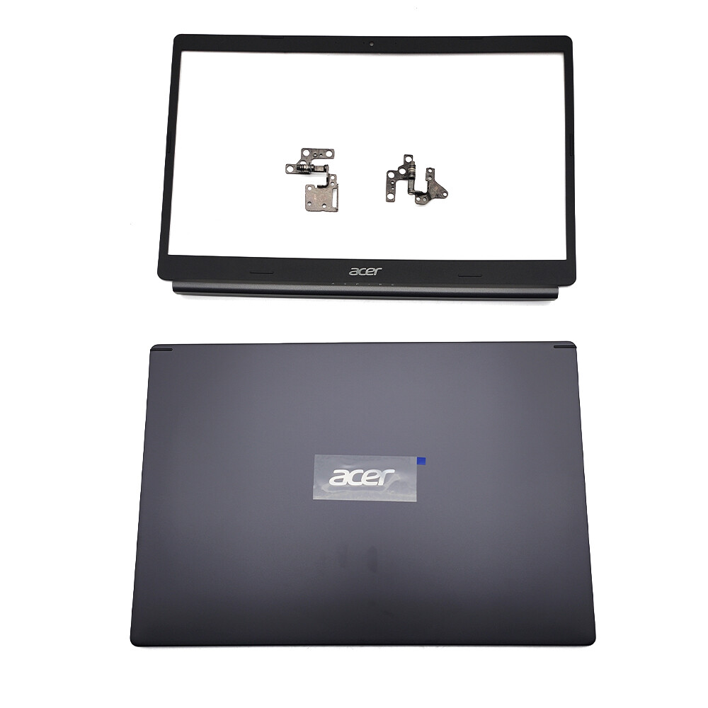 Black Back Cover & Bezel Hinges For Acer Aspire A515-54 A515-54G A515-55 Top Lid