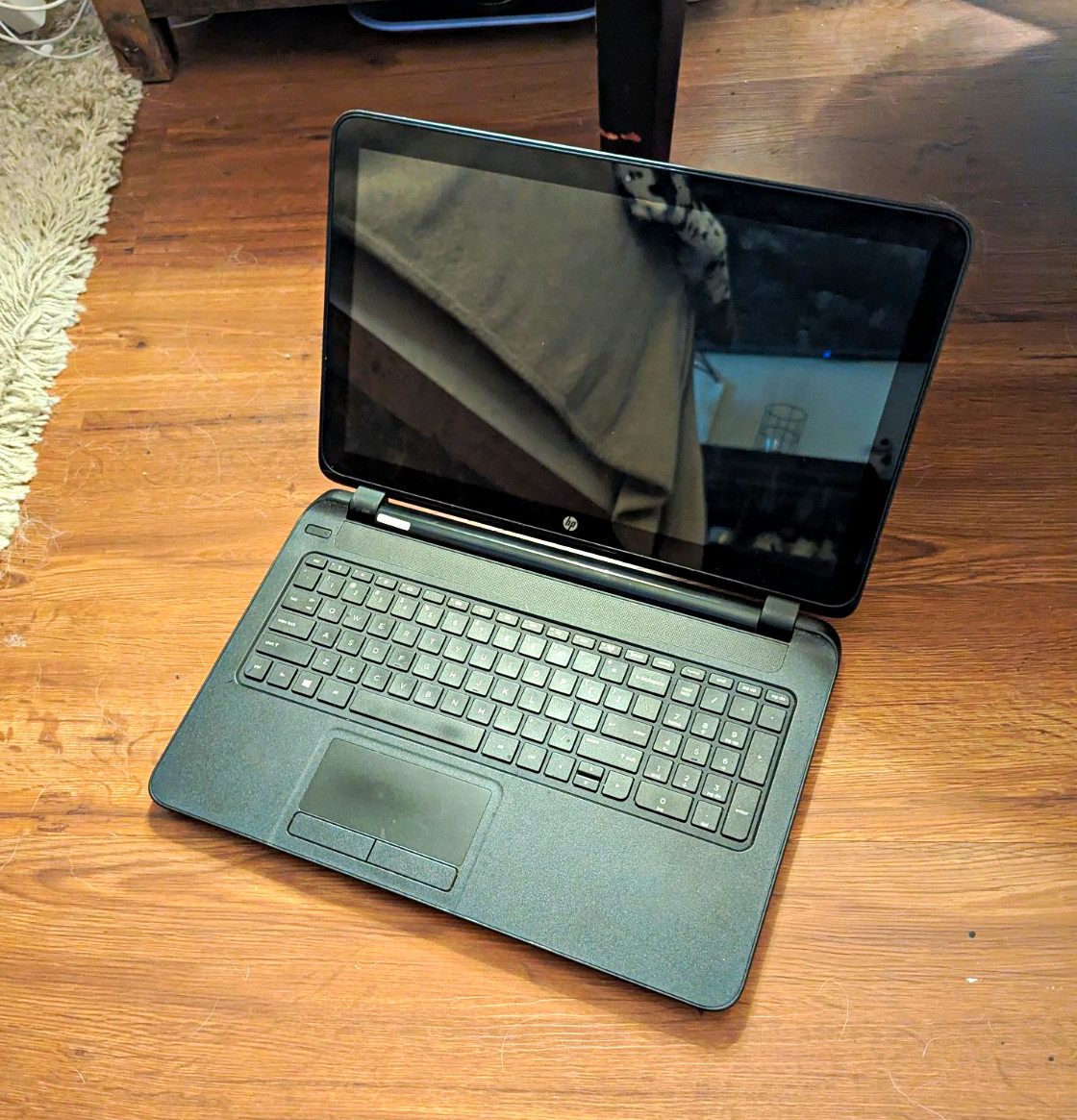 HP Pavilion 15-F014WM, 15.9in Black Laptop Notebook for Casual Computing