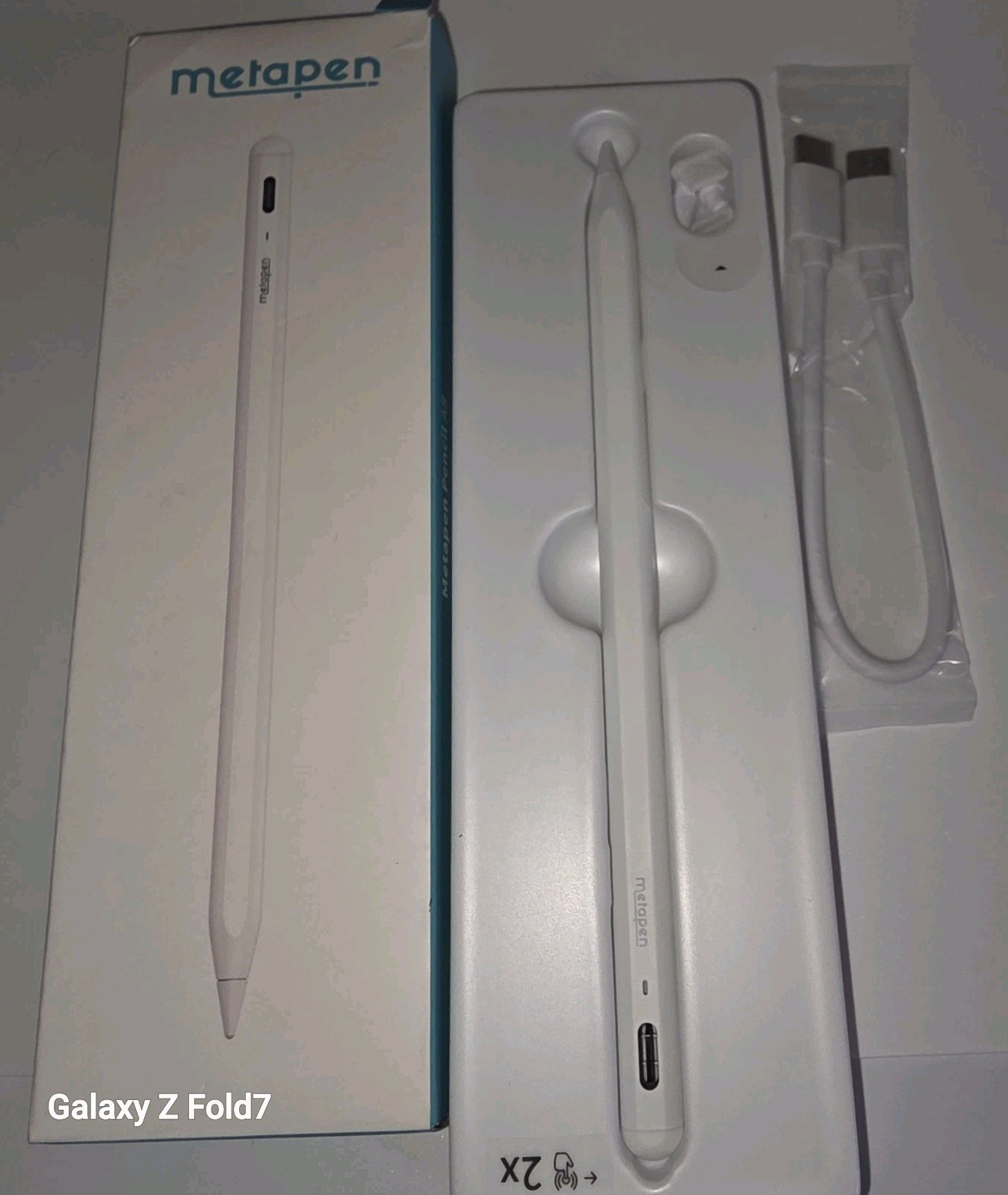Metapen Pencil A8 Apple iPad 2X Faster Charge Tilt Sensitivity Extra Tips New