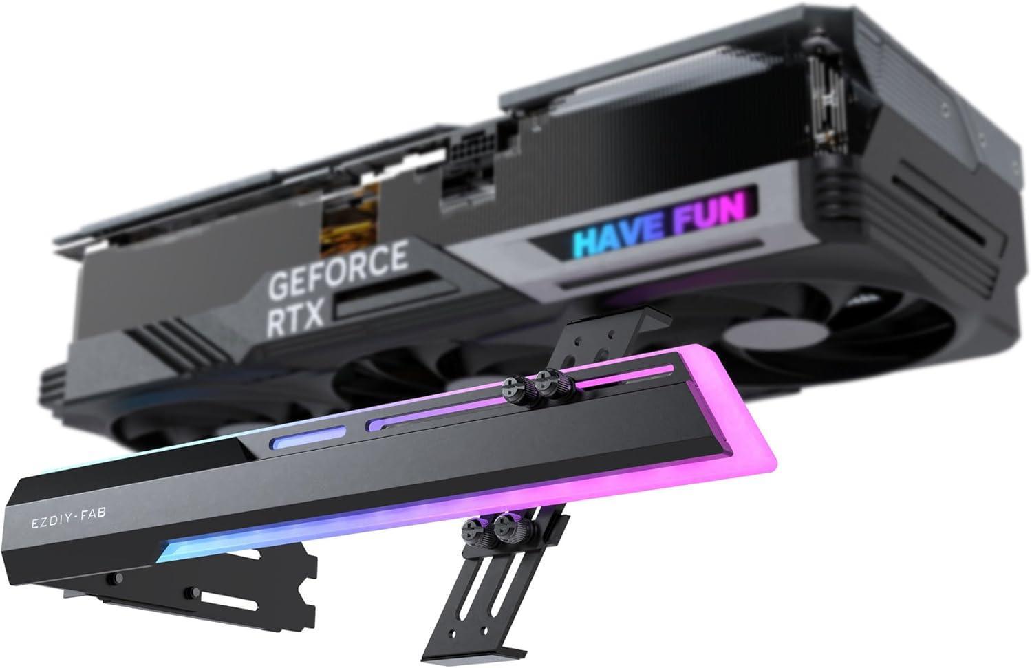 Soporte Para Gpu Argb De 5 V, Soporte Para Tarjeta Grã¡fica, Soporte Para Tarjet