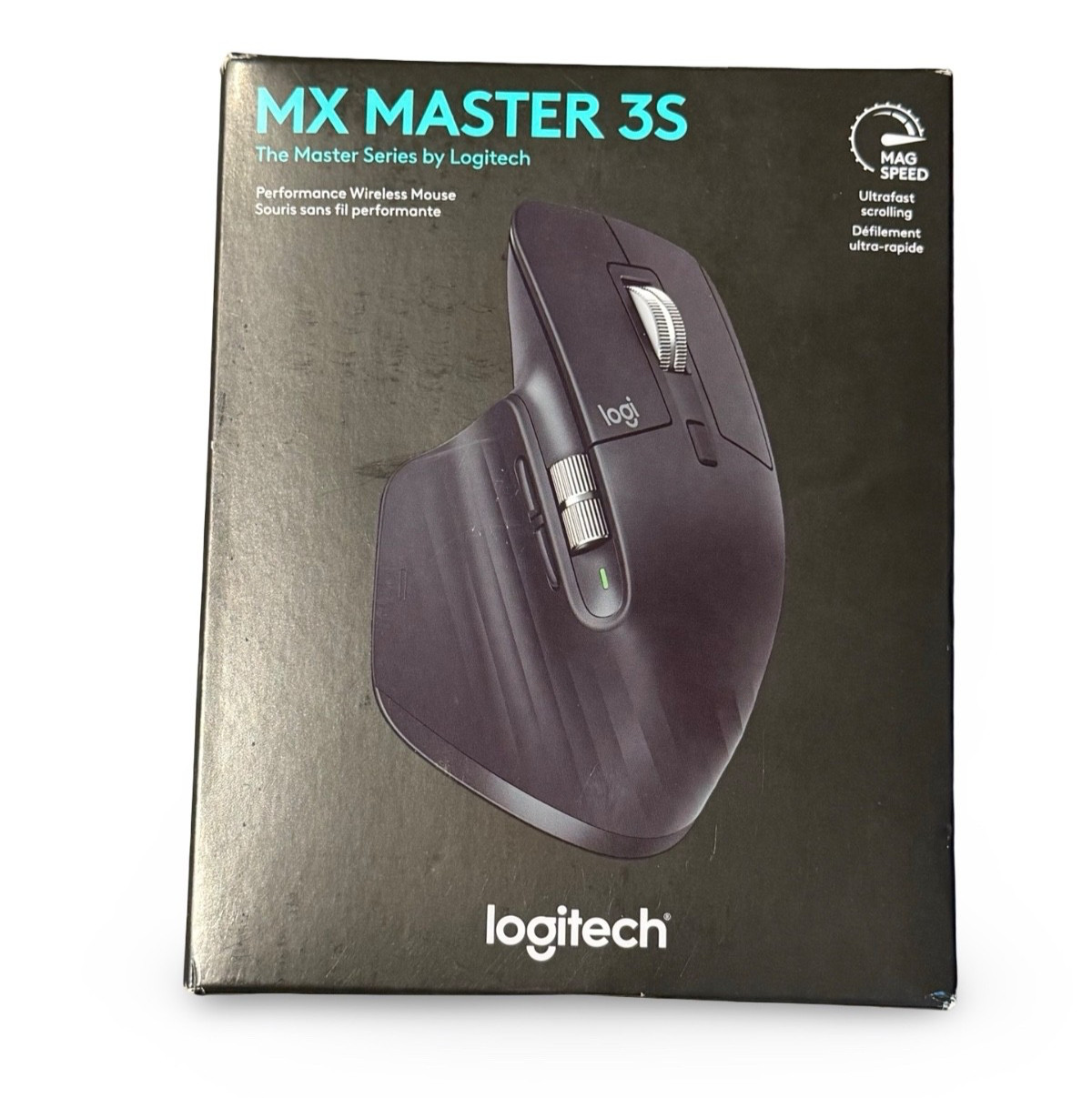 New Logitech MX Master 3S Performance Wireless Mouse - Graphite