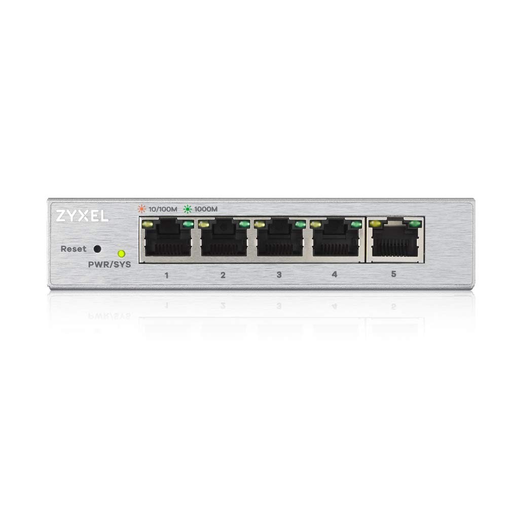 5 Port Network Ethernet Switch | Web-Managed | GS1200-5V3