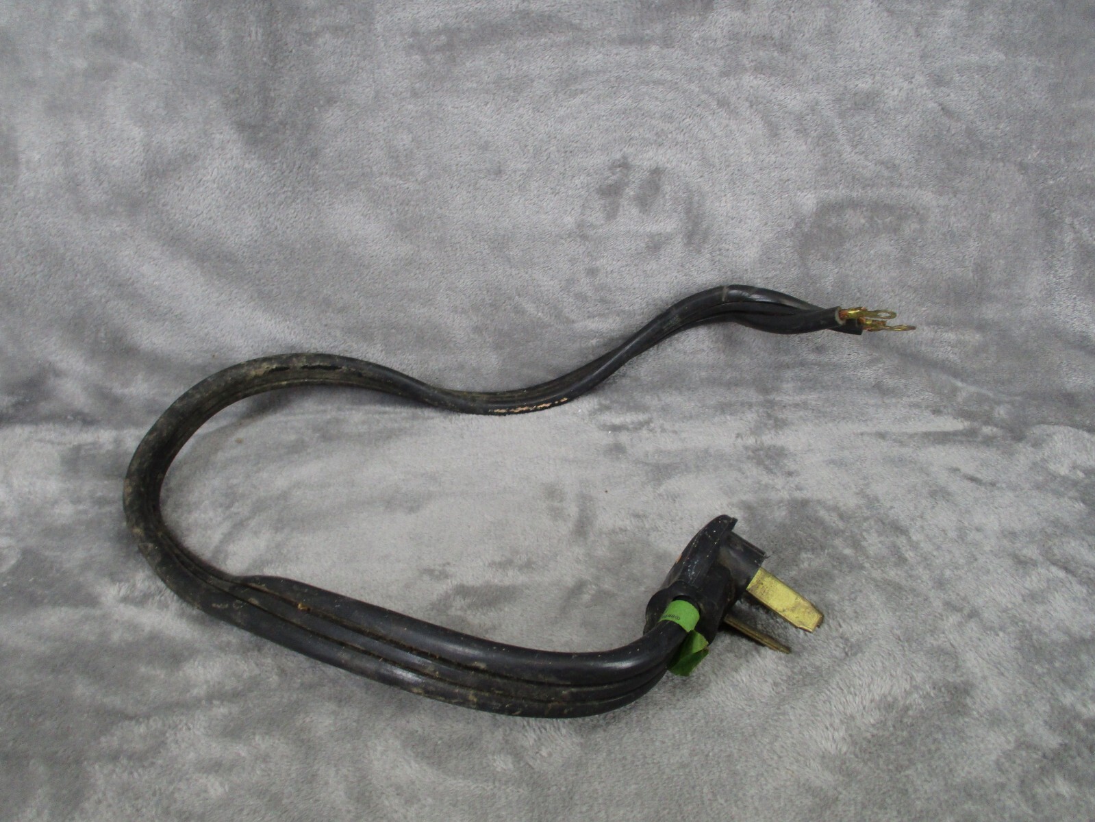 Dryer Stove Power Supply Cord Replacement BR-6635 3 Prong Plug Terminal Ends