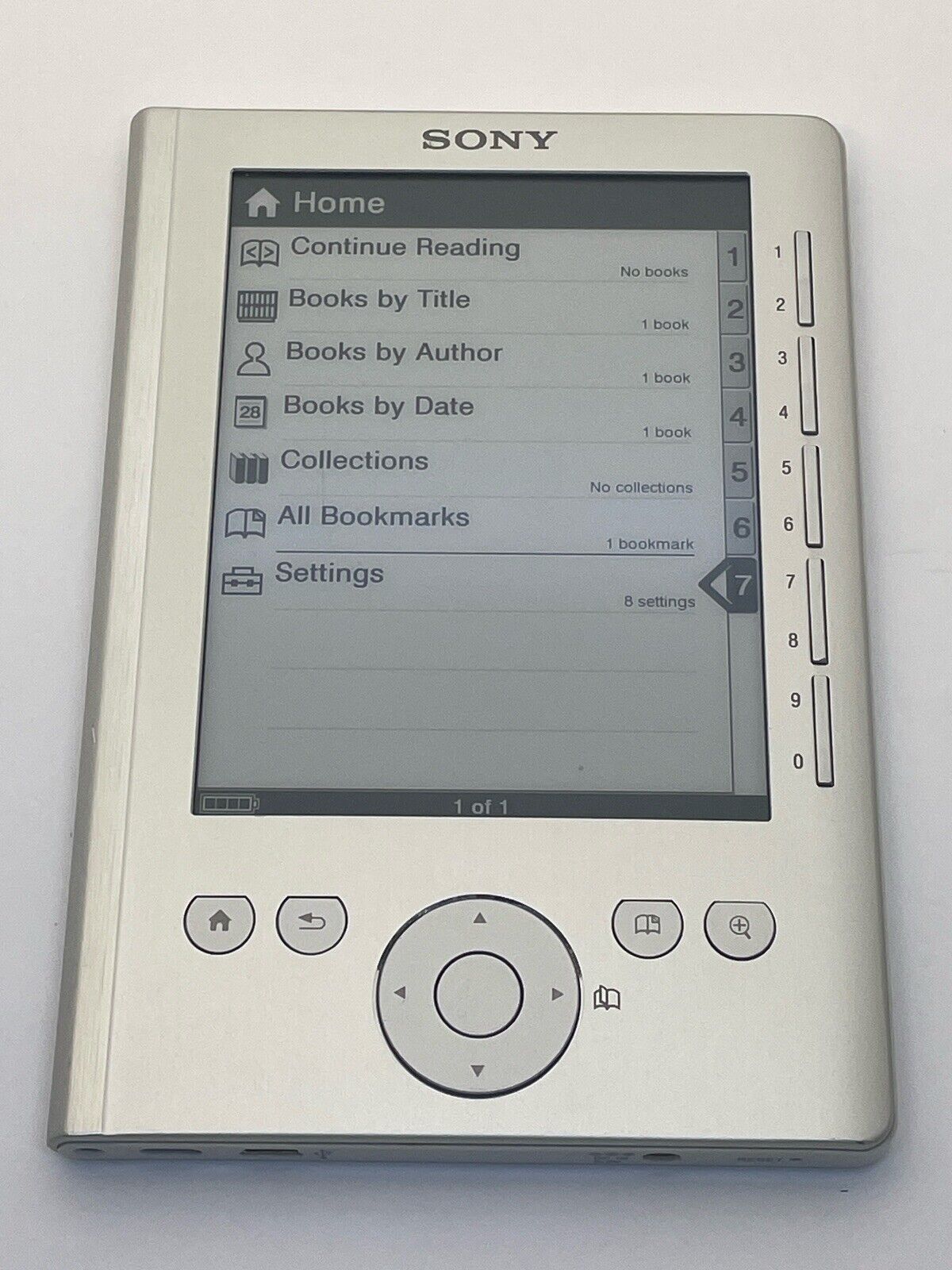 Sony Digital Book Reader Silver PRS-300 E-Reader Tested