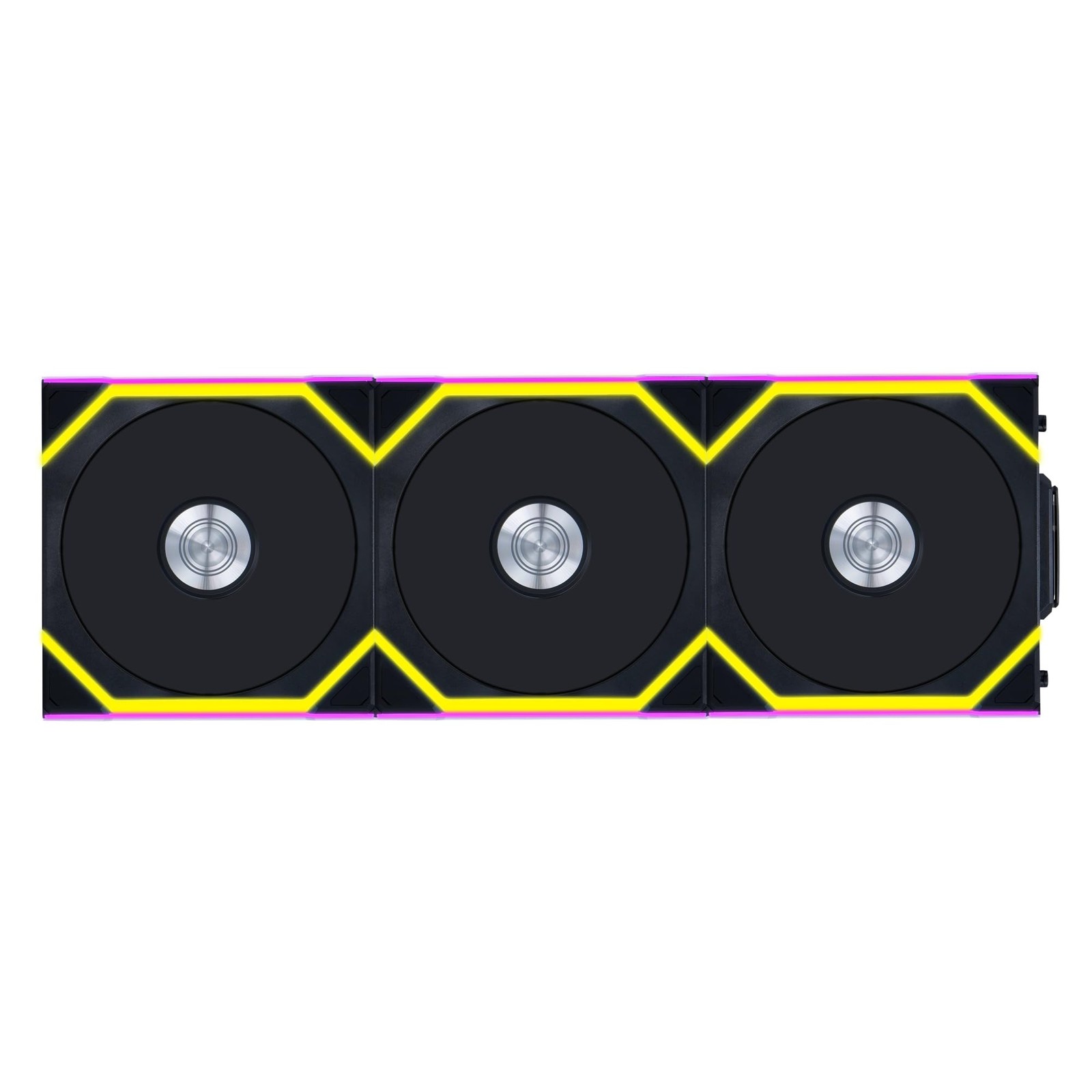 Lian Li 12SL1W3B Wireless 120mm ARGB Case Fans Triple Pack Black