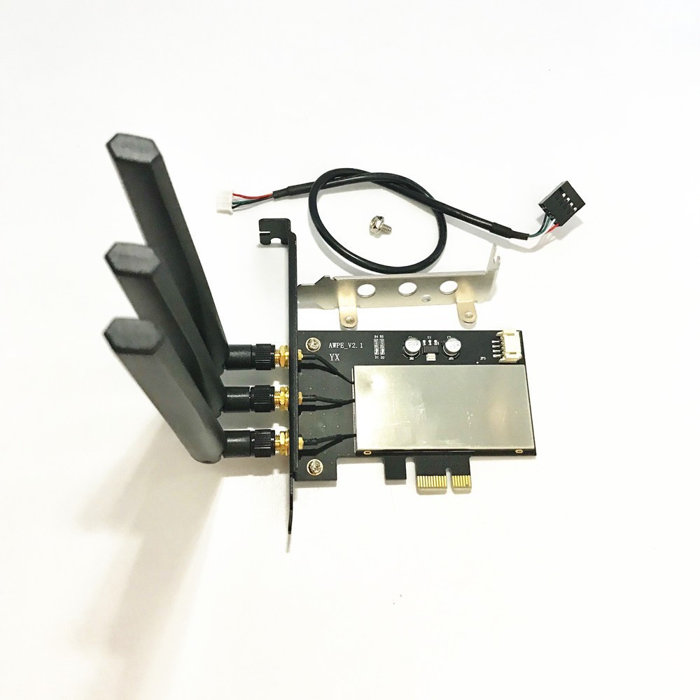 For Broadcom BCM943602CS 802.11AC WiFi+Bluetooth 4.0 PC Desktop WLAN Card PCIE1X