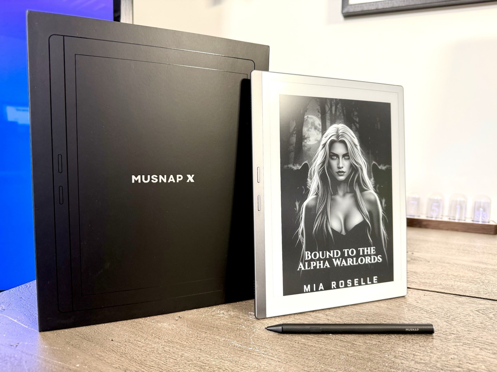 Musnap X 10.65” E Ink ePaper Tablet, 128GB, Stylus, Ebook, Like Amazon Kindle