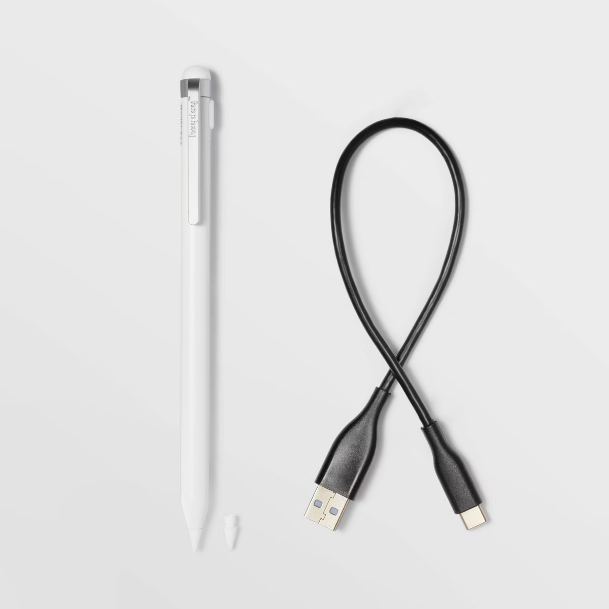 Heyday Stylus Pen Magnetic 12hr Battery White