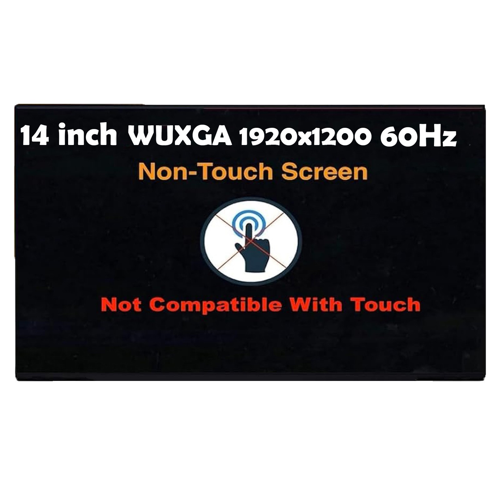 14" 05TYJN WUXGA 1920x1200 30 Pins LCD Non-Touch Screen Display Panel