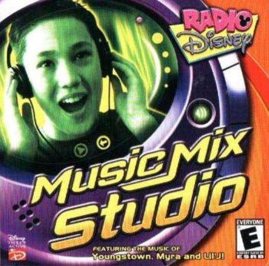 Radio Disney: Music Mix Studio PC CD kids create own music mixing jam program