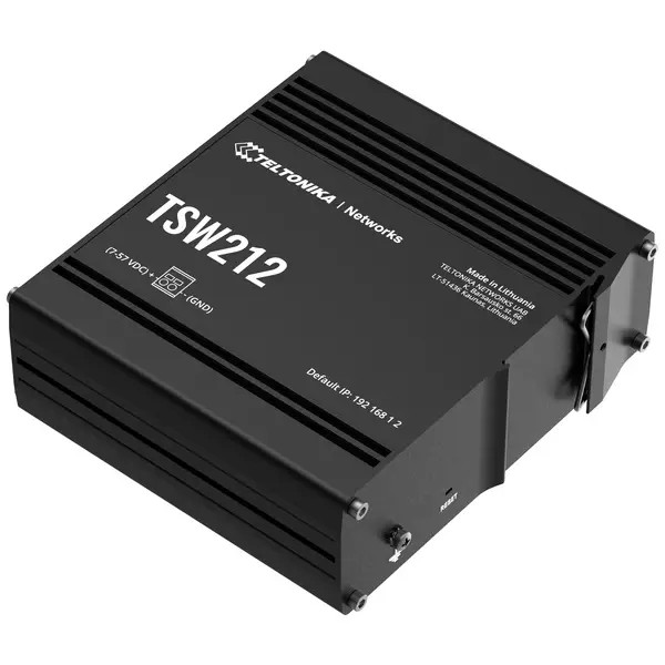 Teltonika TSW212 000000 - Switch - managed - 8 x 10/100/1000 + 2 x SFP Switch
