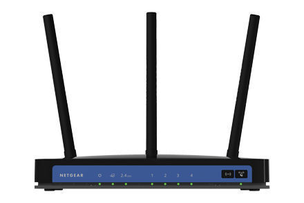 Netgear N450 450 Mbps 5-Port 10/100 Wireless N Router (WNR2500)