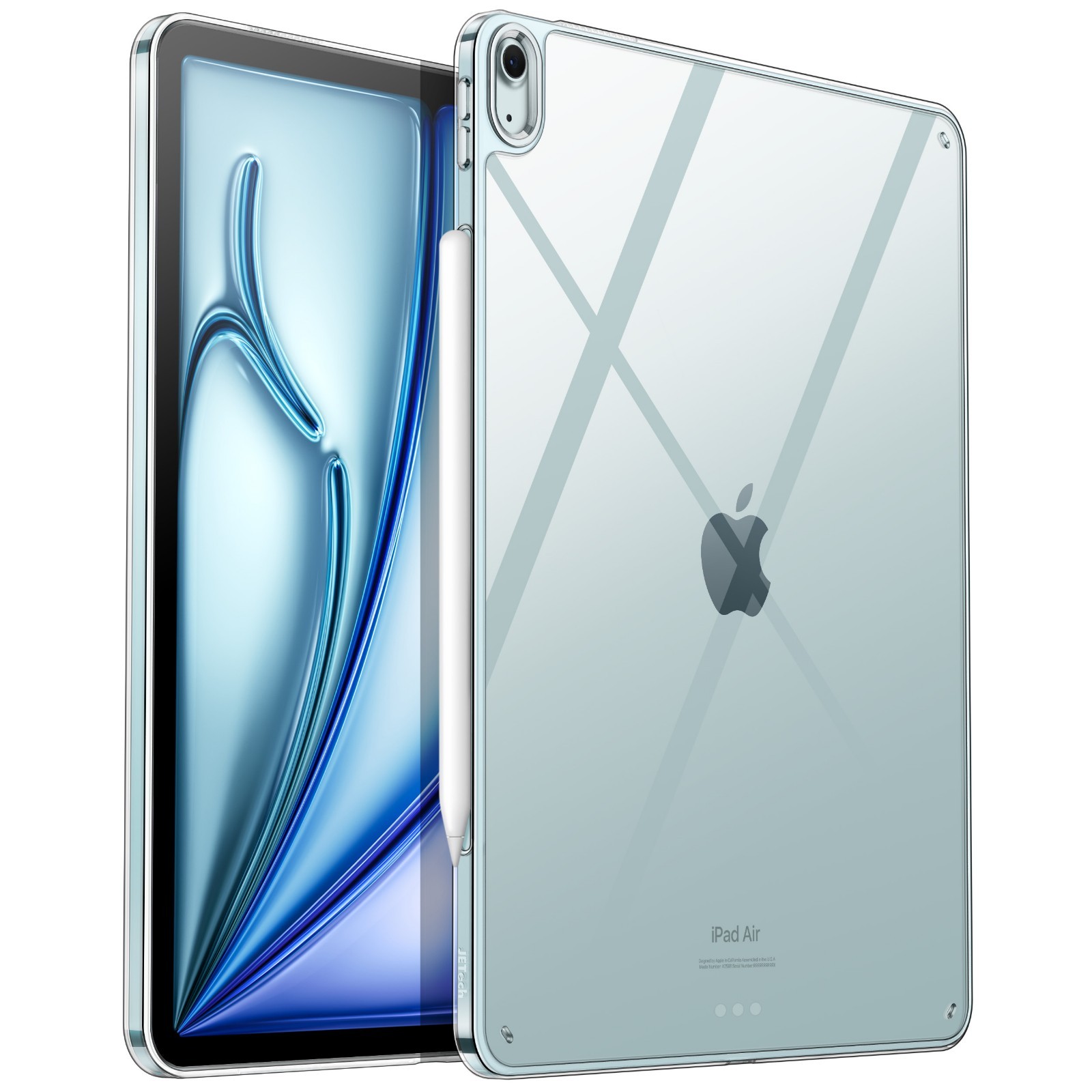 JETech Case For iPad Air 13-Inch M4/M3/M2 (2026/2025/2024) Anti-Yellowing Cover