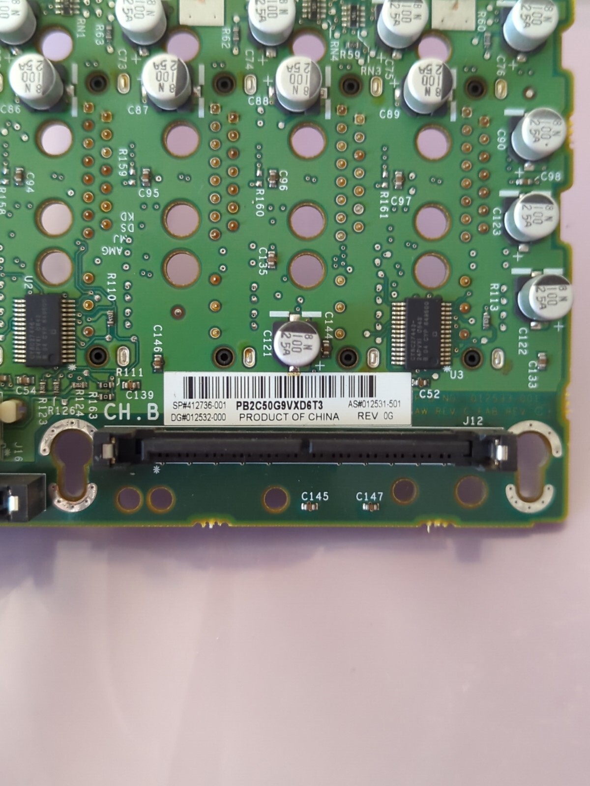 HP Proliant Server Backplane Board 412736-001, 012531-501, 012532-000