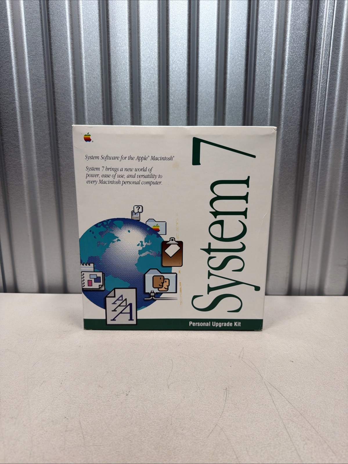 Vintage Mac System 7 Personal Upgrade Kit Apple Software 3.5” Floppy 1991 NEW
