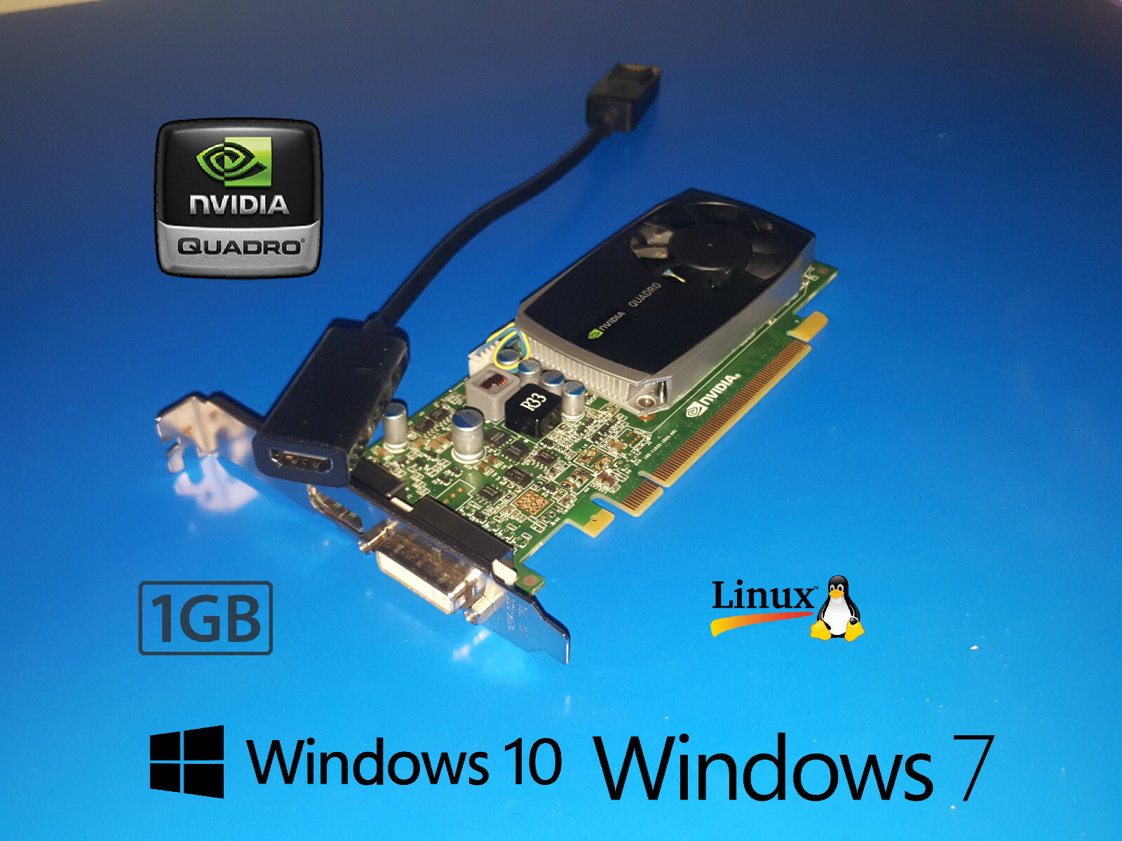 Dell Precision 370 380 390 470 490 530 670 690 1GB QUADRO Video Card + HDMI