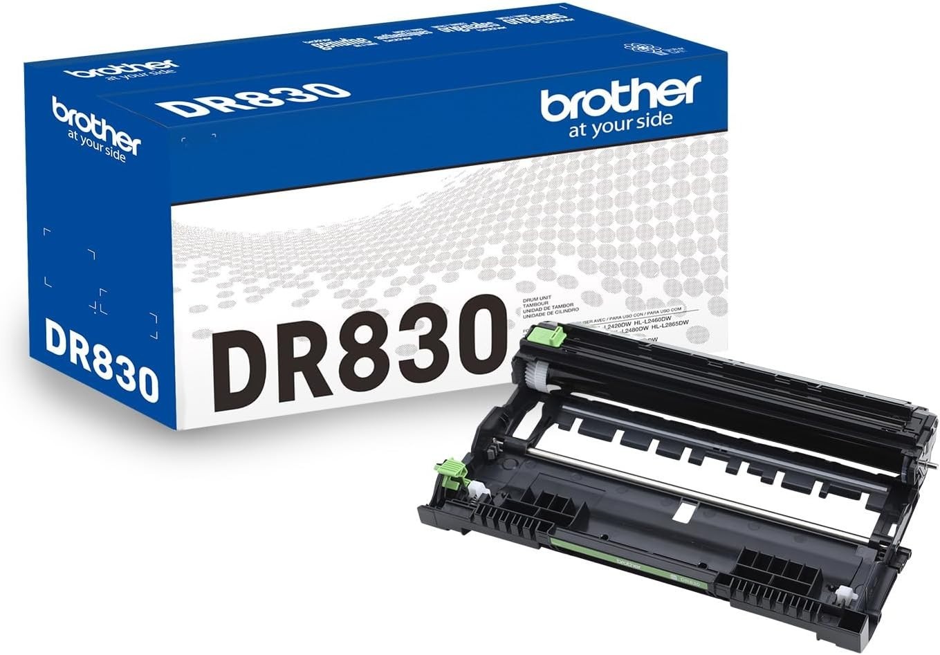 Brother Genuine DR830 Drum Unit for Laser Printers 15,000 Page Yield Black