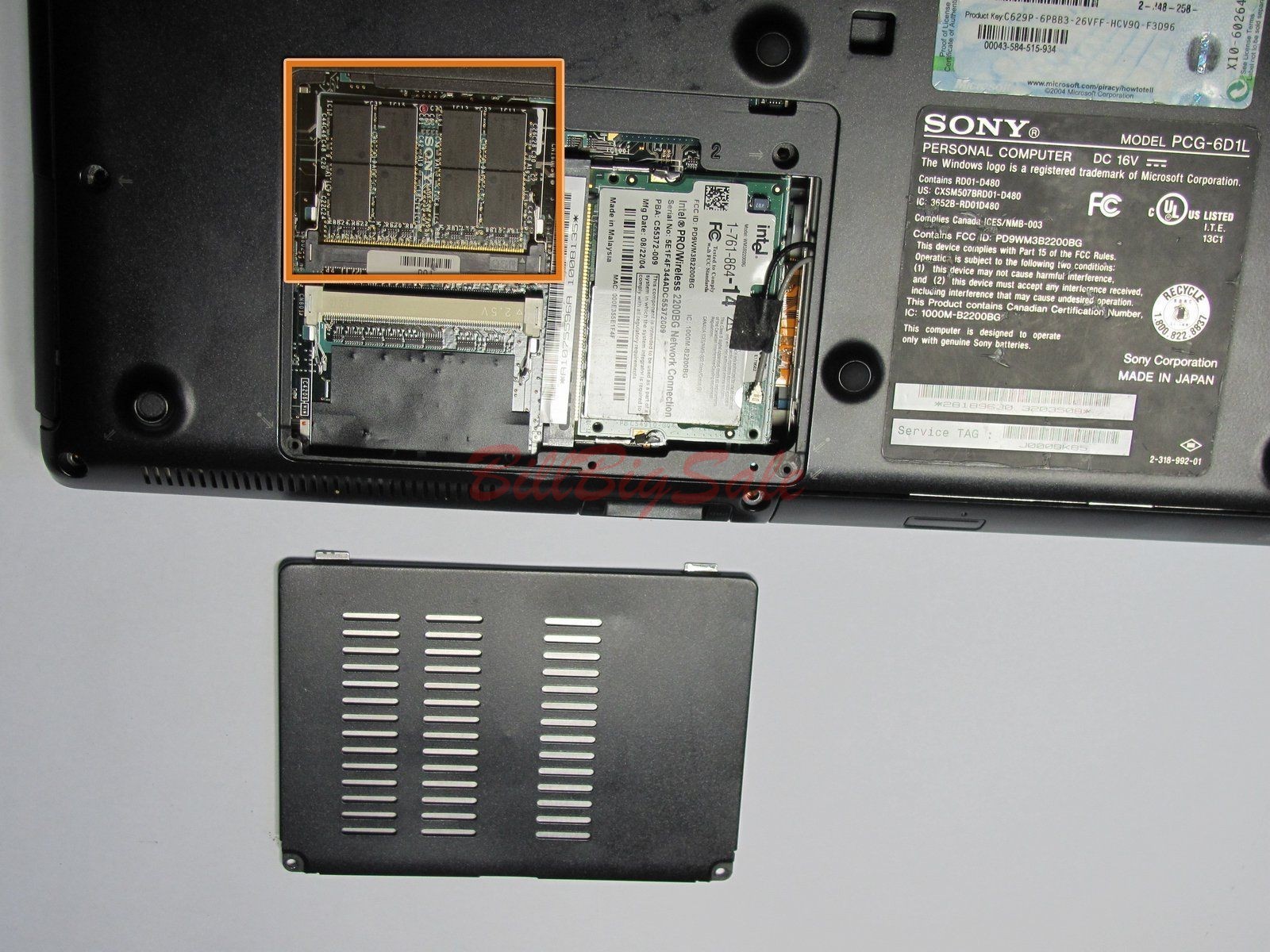 (2GB RAM)=1G +1G SONY VAIO PCG U101 TR1 TR2 TR3 TR5 PCG-6D1L VGN-260 MicroDIMM μ