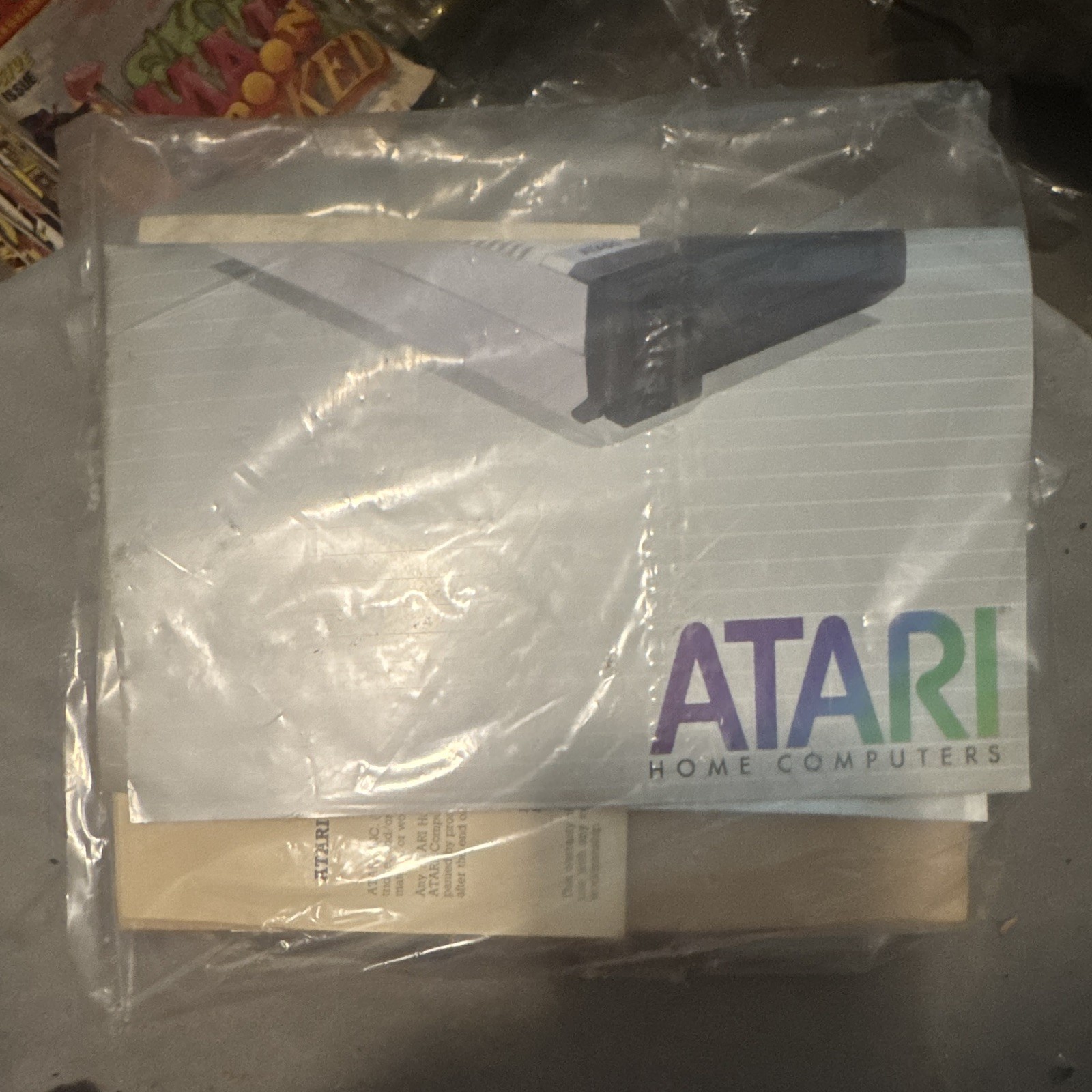 Atari 1050 Disk Drive Owner's Guide Manual Paperwork Vintage