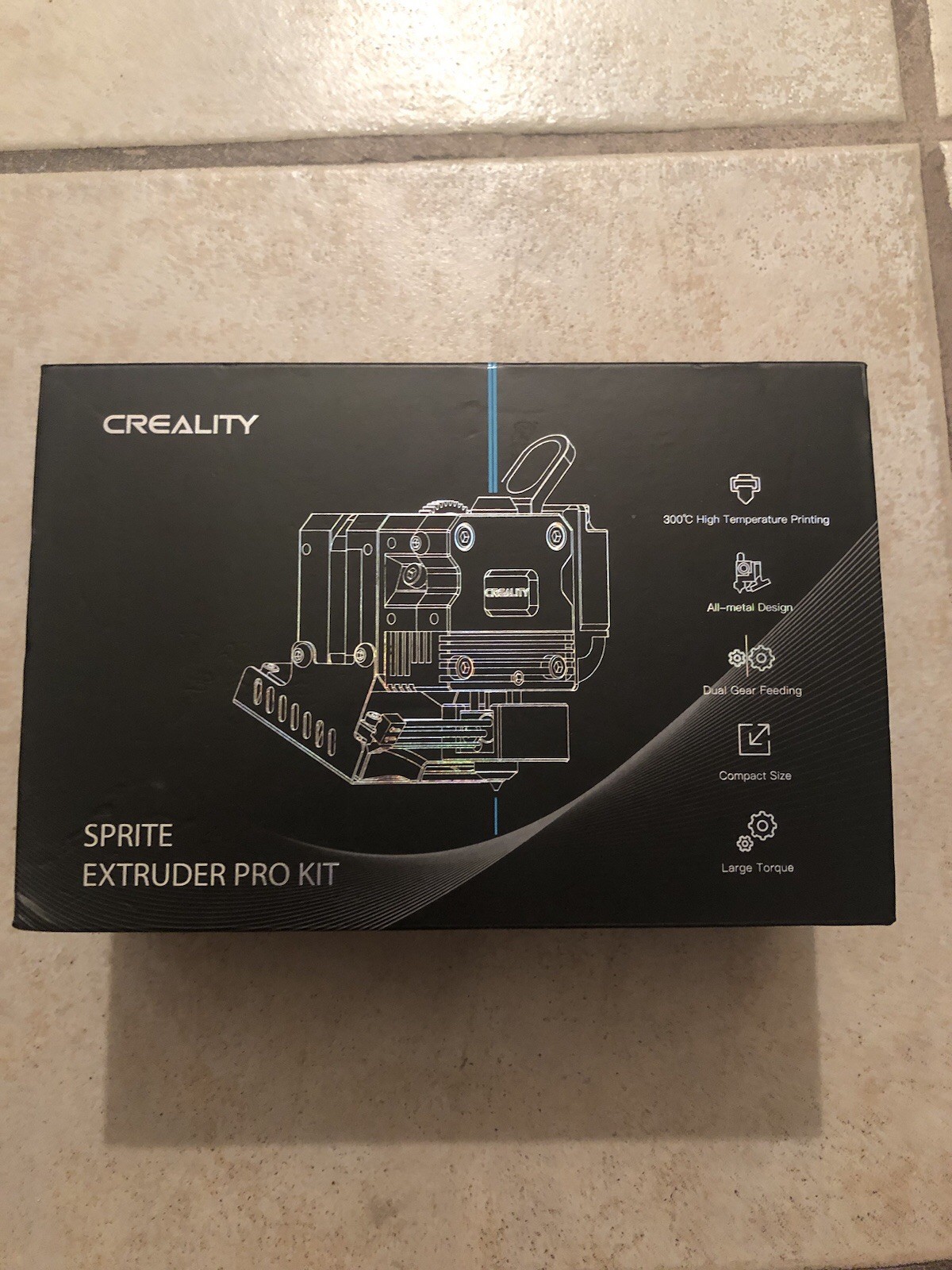 Creality Sprite Extruder Pro Kit Complete. All Metal Direct Drive Extruder Kit