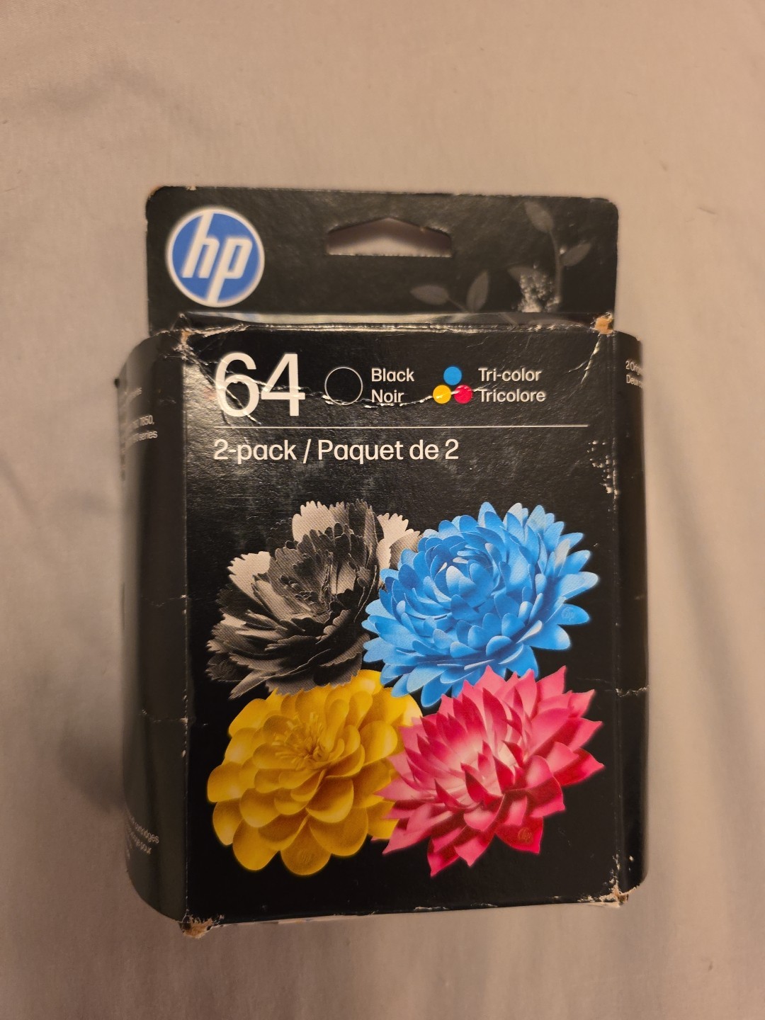 Genuine - HP 64 - X4D92AN - Ink Cartridge Black & Tri-Color - 2 Pack - 01/28 NEW