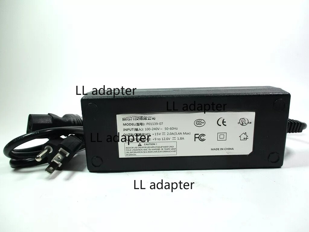 qty:1 Replacement for P01139-06 P01139-07 Charger Power Adapter