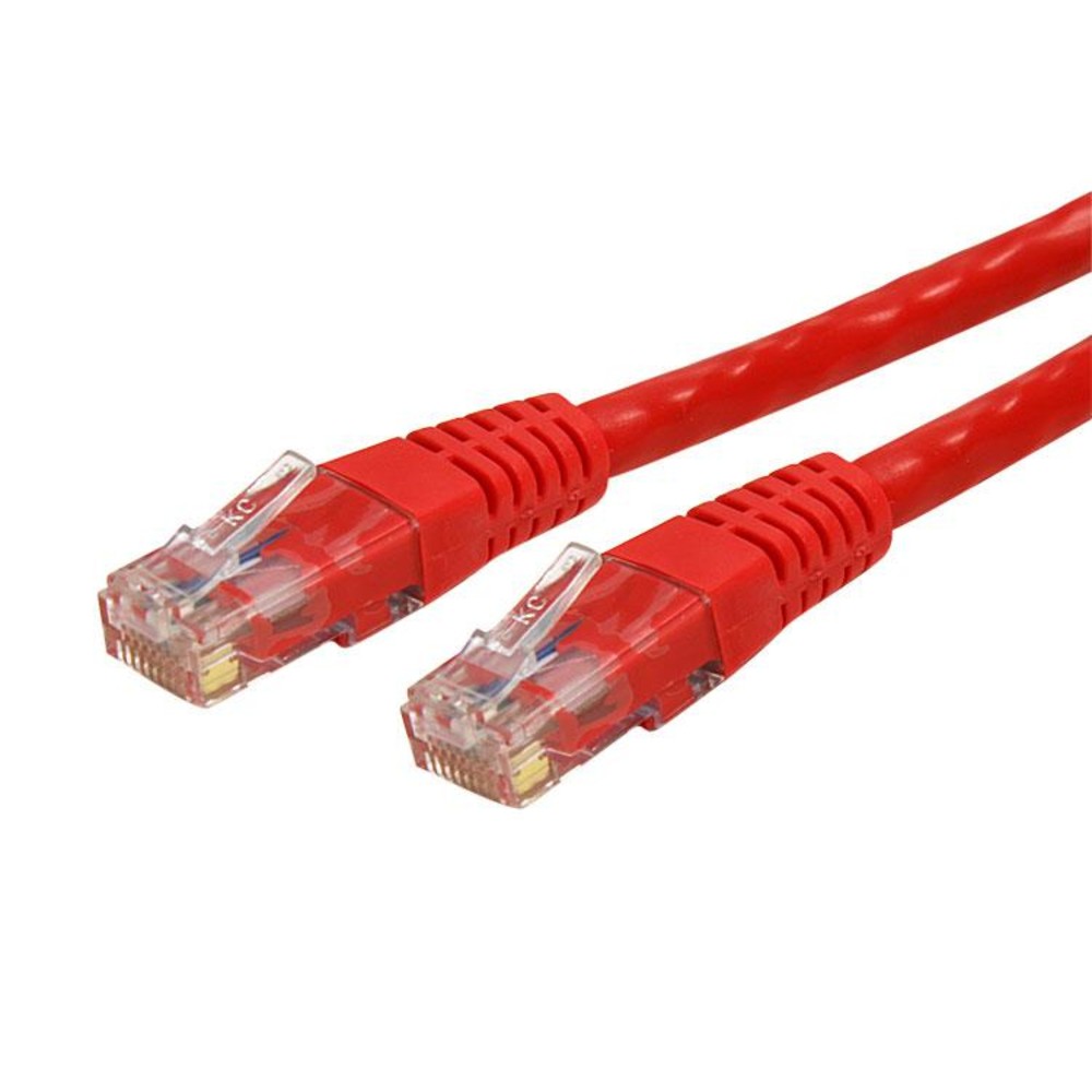 StarTech C6PATCH3RD StarTech Cable 3feet Cat6 Molded RJ45 UTP Gigabit Patch