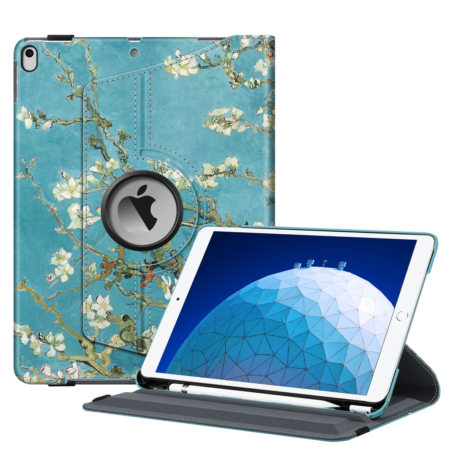 For iPad Air (3rd Gen) 2019 10.5"/ iPad Pro 10.5" 2017 Fintie 360° Rotating Case