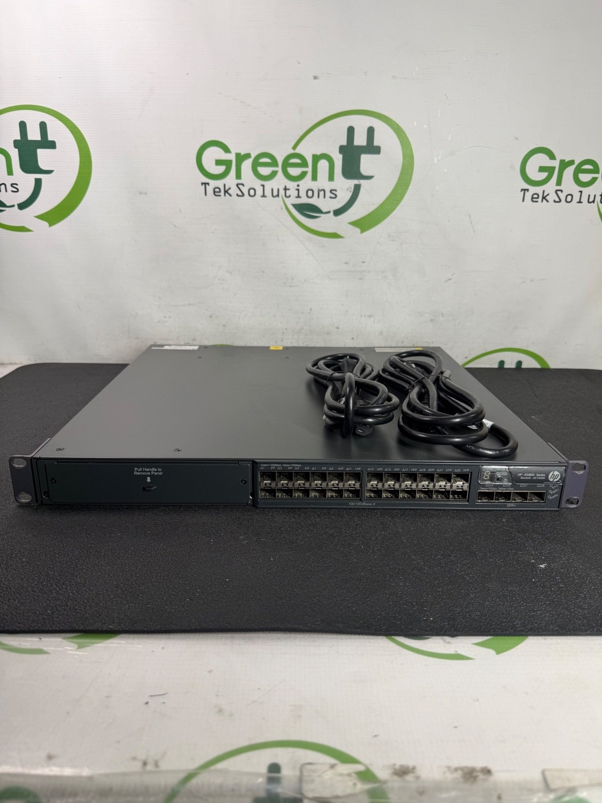 HP A5800-24G-SFP H3C S5800-32F JC103A 24-Port SFP Managed Switch w/ 2x PSUs
