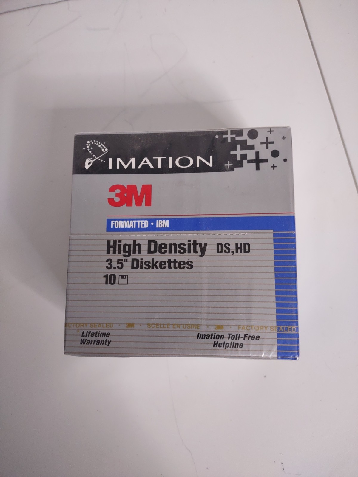 Imation 12881 3.5in. Floppy Disk NEW Sealed Box