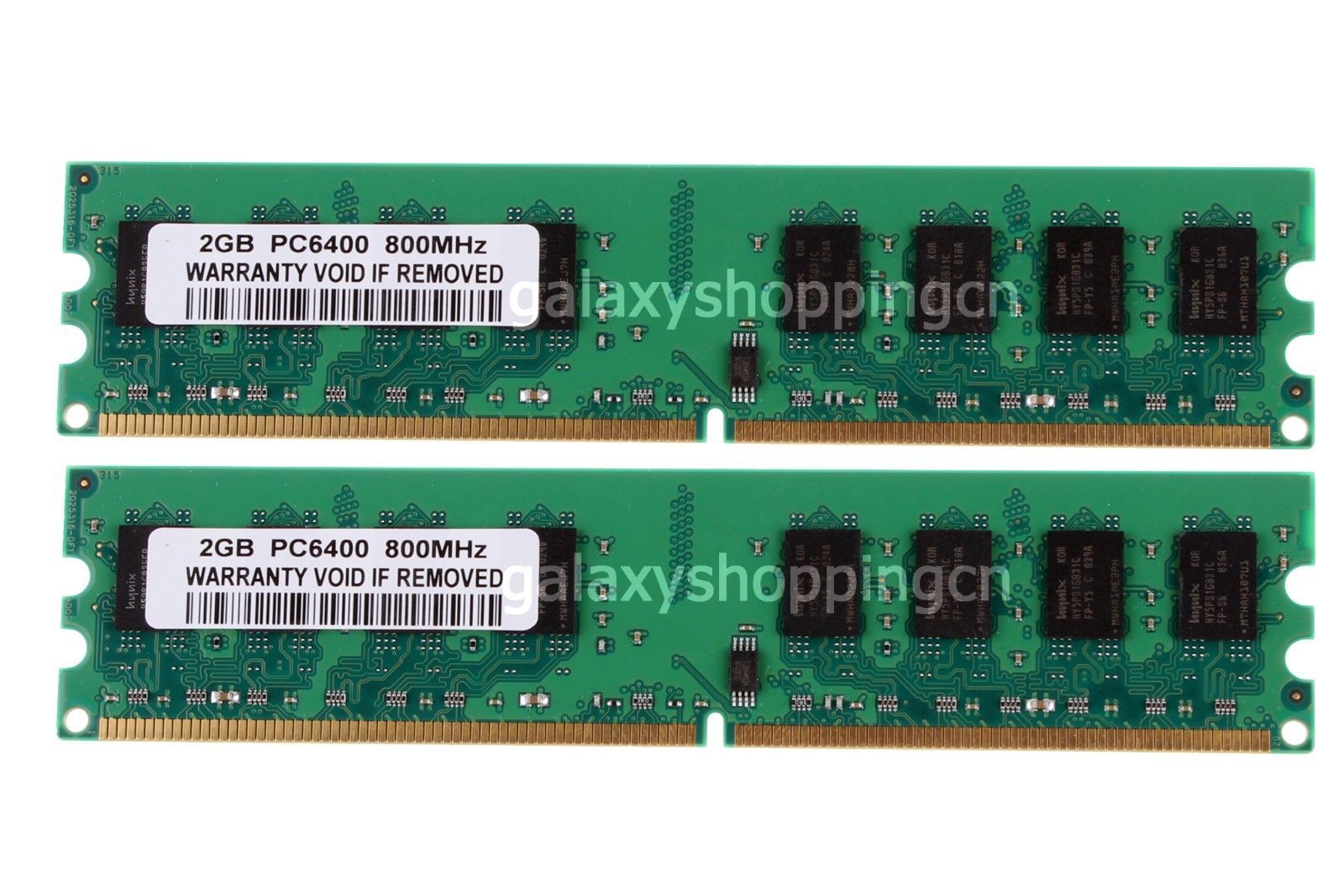 4GB 2X 2GB PC2-6400 DDR2 800MHz Memory for HP Compaq dc5800 dc5850 dc7800 dc7900