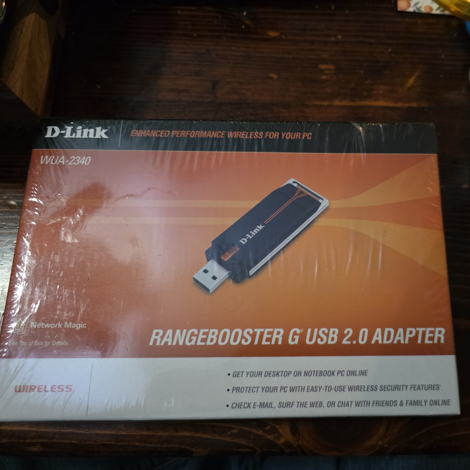 D-link WUA-2340 (DL-WUA2340) Wireless Adapter - brand new sealed