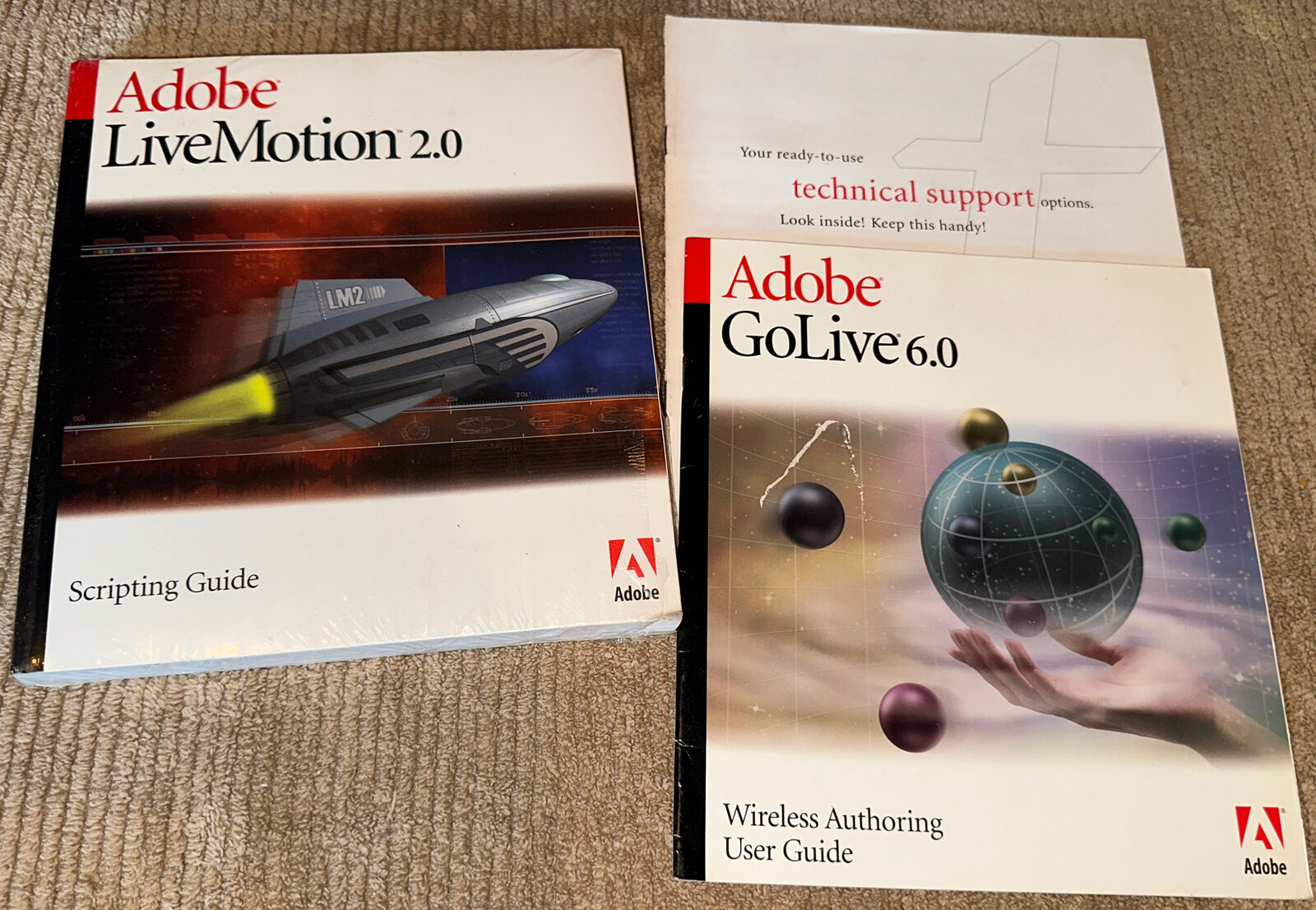 Adobe LiveMotion 2.0 & Adobe GoLive 6.0 Guides
