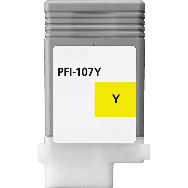 Compatible Cartridge for canon PFI-107 Yellow Ink ipf 670 680 685 770 780 785