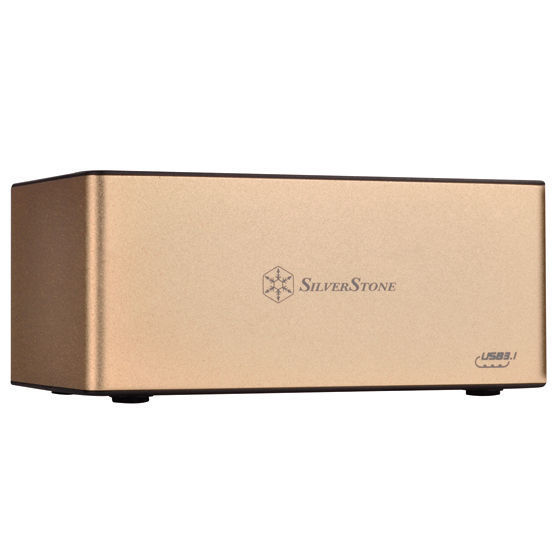 Silverstone TS11G-C 3.5in/2.5in SATA SSD/HDD USB3.1 Gen2 10Gb/s Docking Station