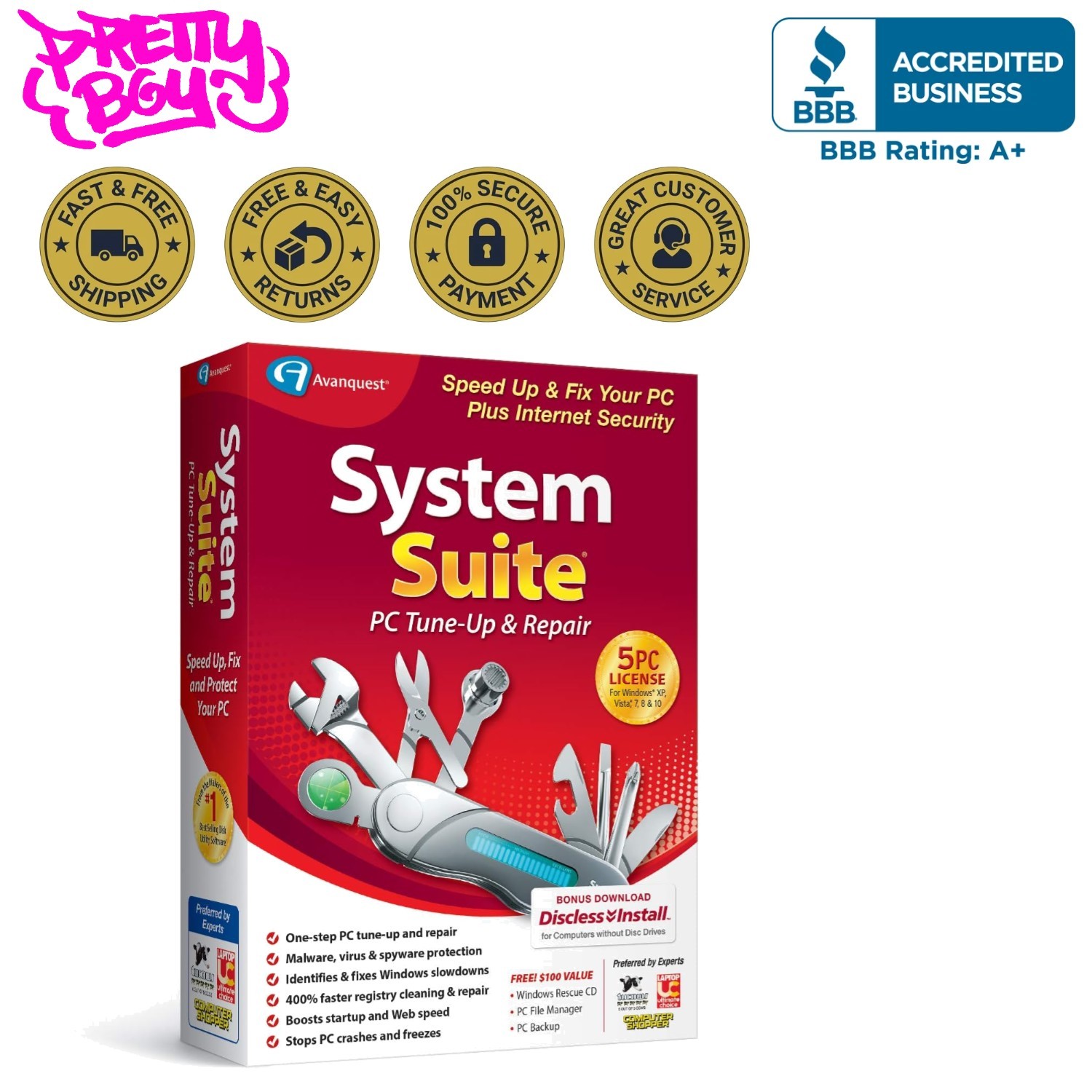 System Suite Professional 14: Complete PC Optimization & Protection Software