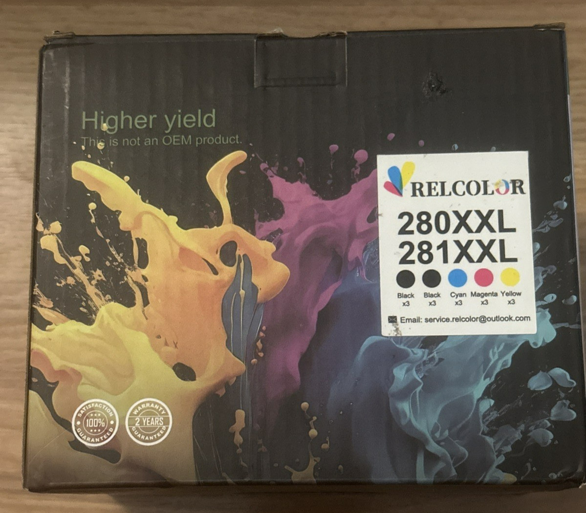 RELCOLOR 15 Pack 280 & 281 XXL Ink Cartridges Replacement for Canon PGI 280/281