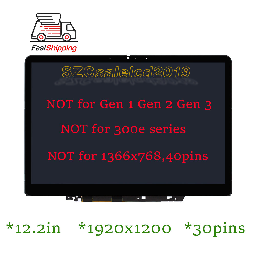 LCD Touch Screen for Lenovo 500e Yoga Chromebook Gen 4 82W4001SUS 82W40009US new