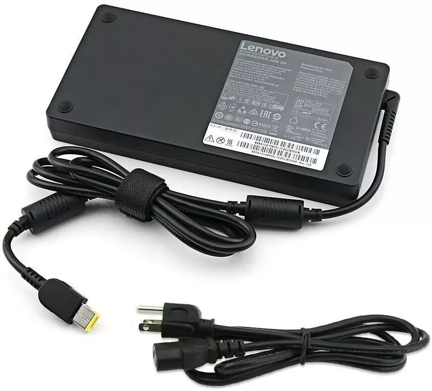 GENUINE OEM Lenovo Charger ADL230NLC3A 230W 20V AC Adapter Slim Tip