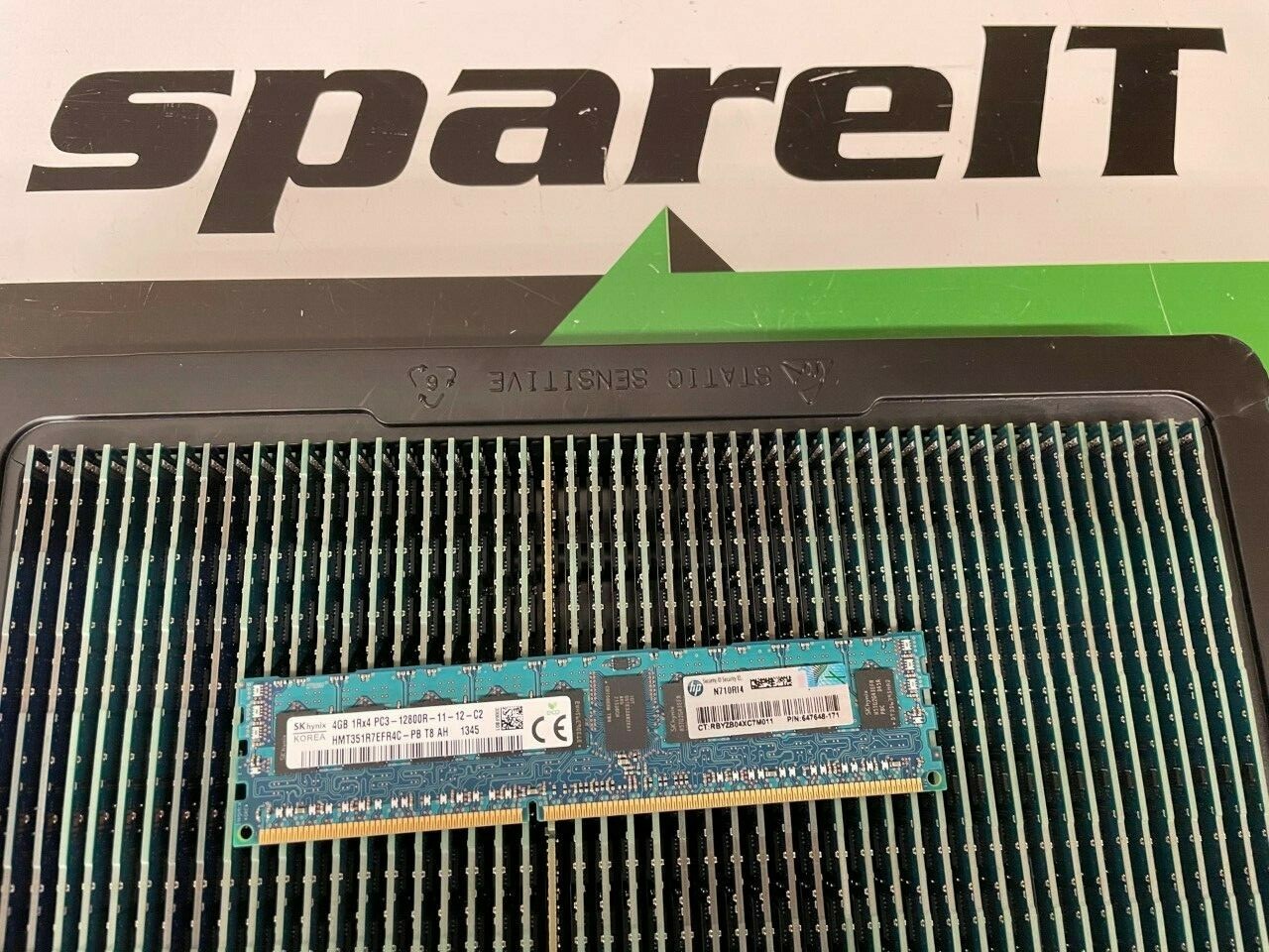 647873-B21 HP 4GB (1x4GB) PC3-12800R ECC Memory Kit 647648-171 HYNIX