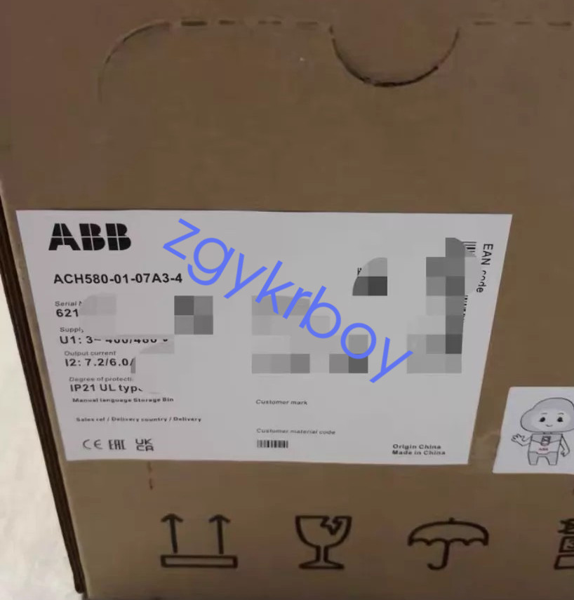 1 PC new ACH580-01-07A3-4