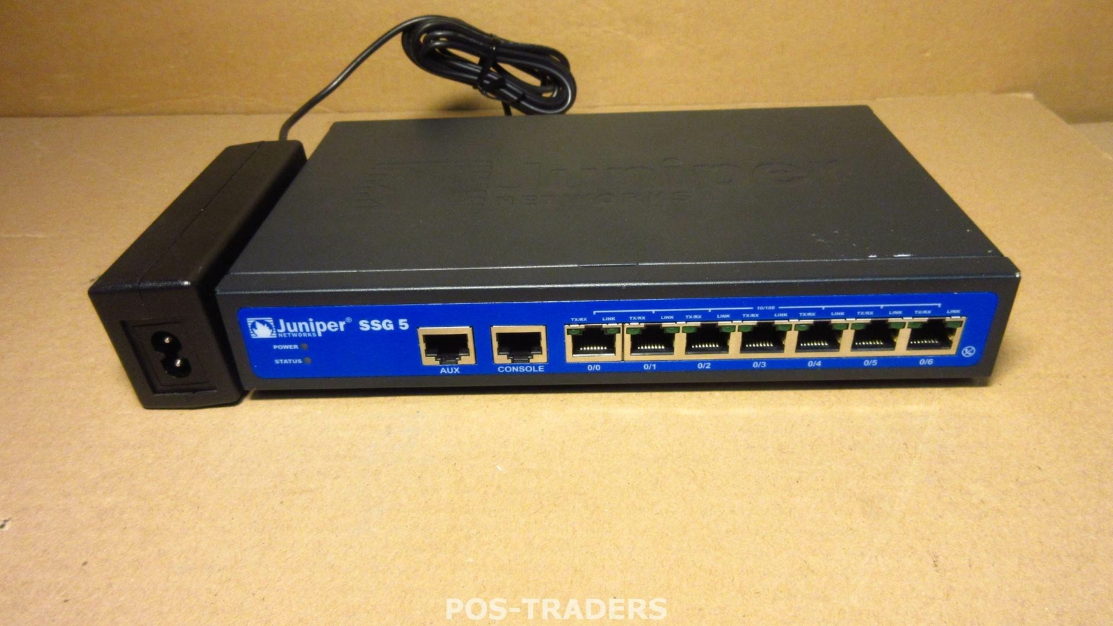 JUNIPER NS-5GT-005 NETSCREEN 5GT 5-PORT FIREWALL VPN APPLIANCE - INCL PSU