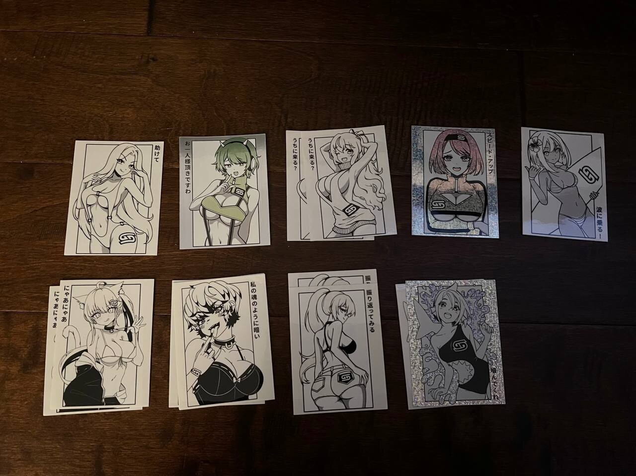 Gamersupps Waifu Cups Stickers - Season 3