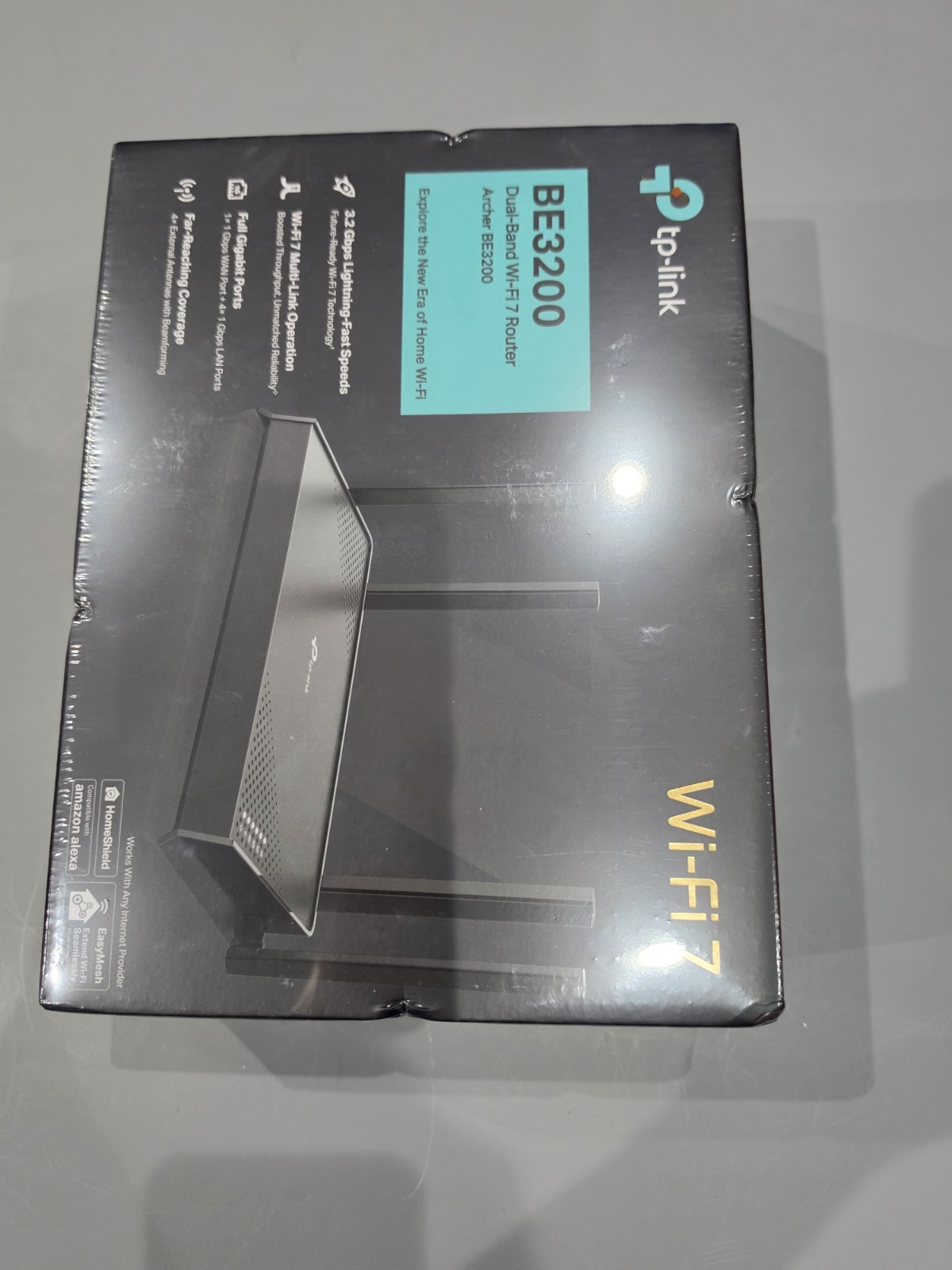 TP-LINK Archer BE3200 Dual Band Wi-Fi 7 Router Sealed - Brand New