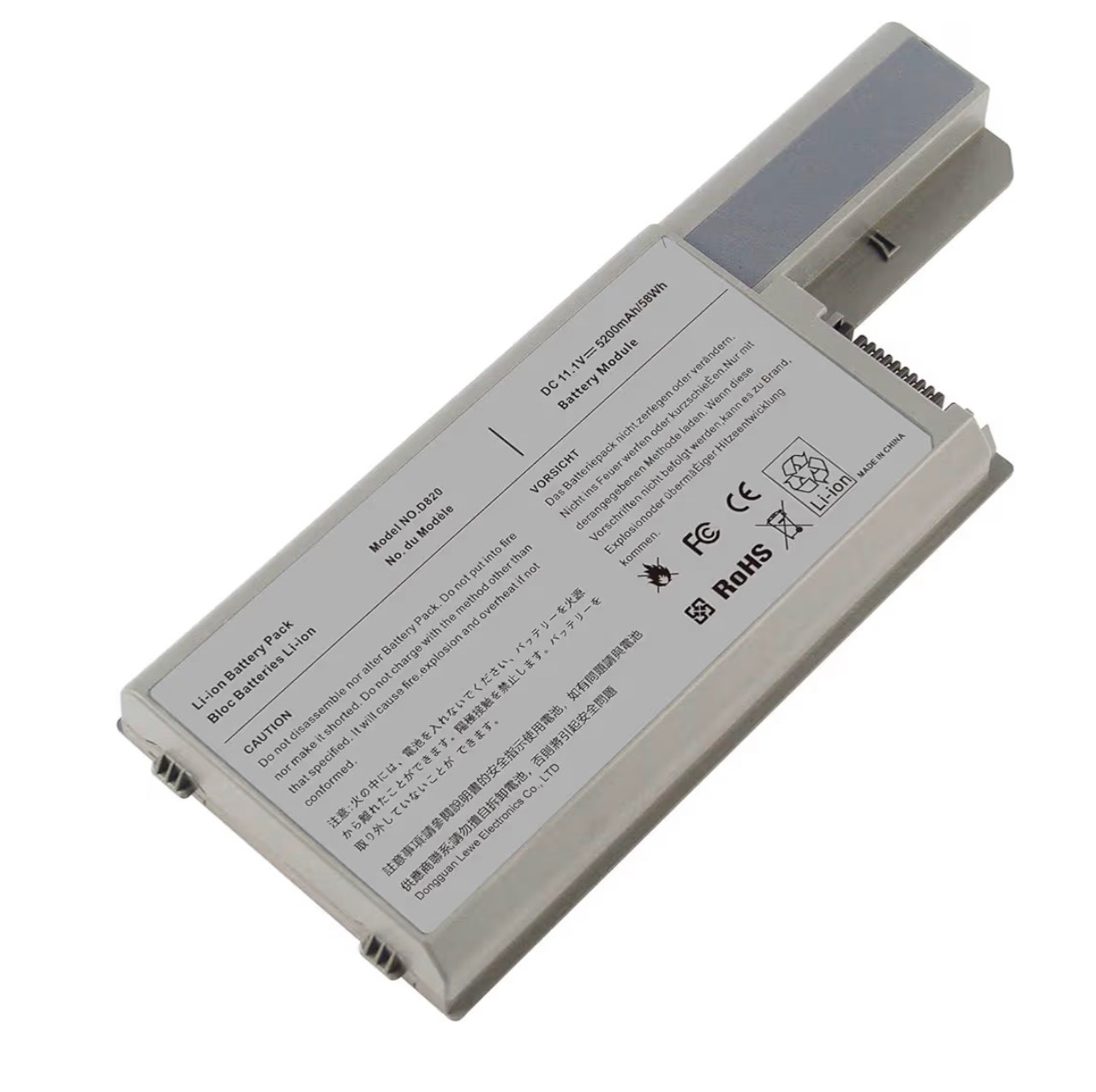 High Performance 5200mAh 11.1V Battery Laptop Battery Replacement for Dell Latit