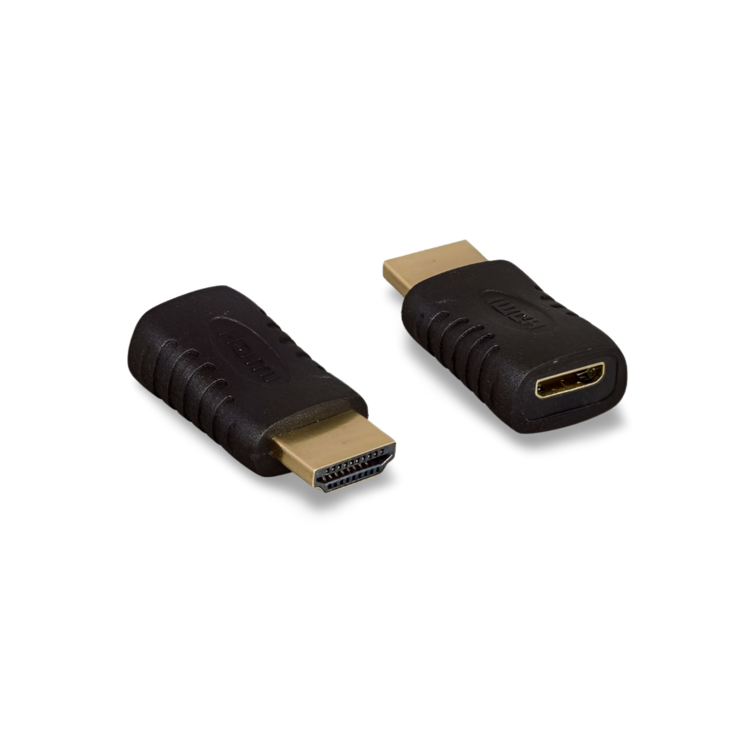 HDMI Type C Female Mini to HDMI Type A Male Adapter - Black