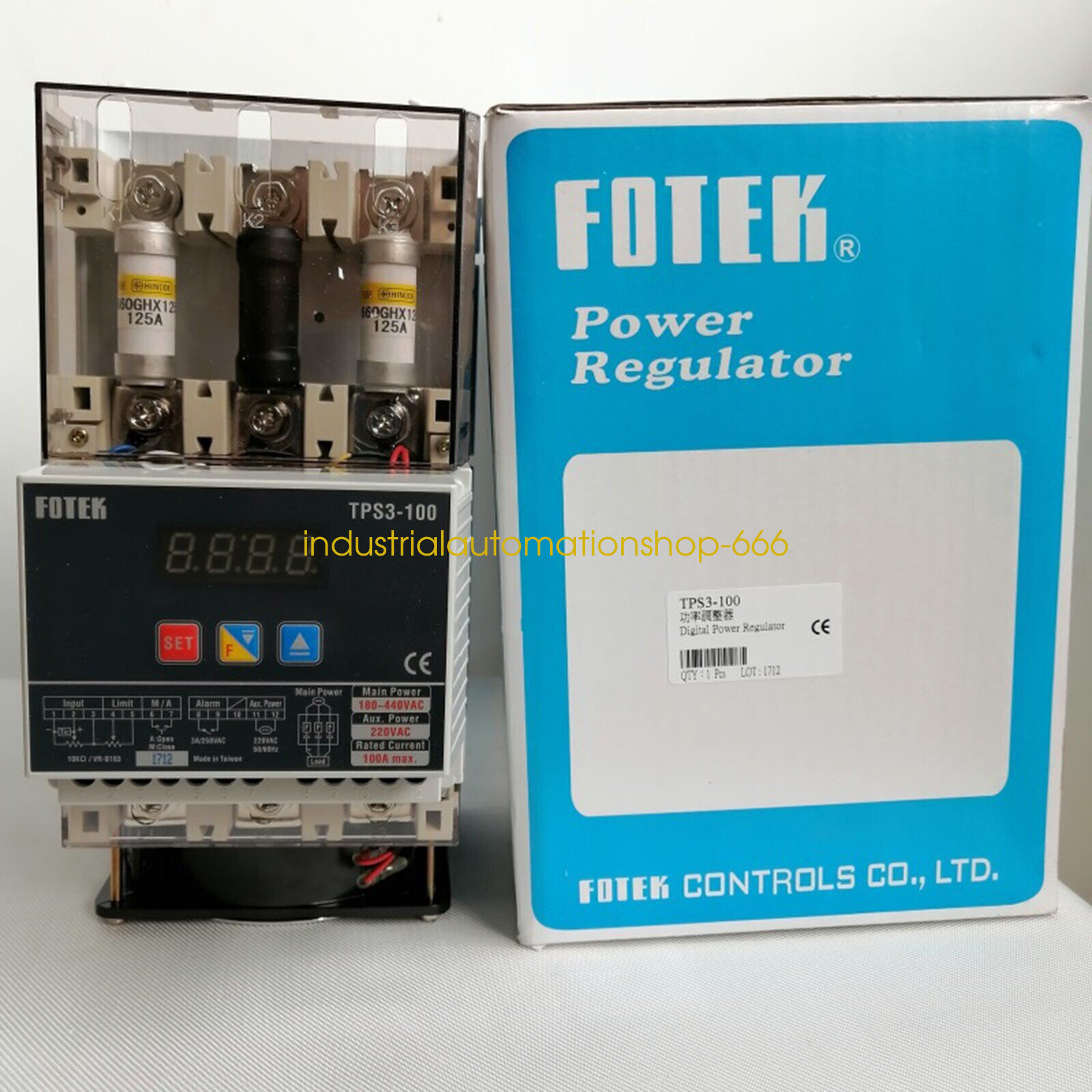 1PC New FOTEK TPS3-100 power regulator Via DHL or FedEX