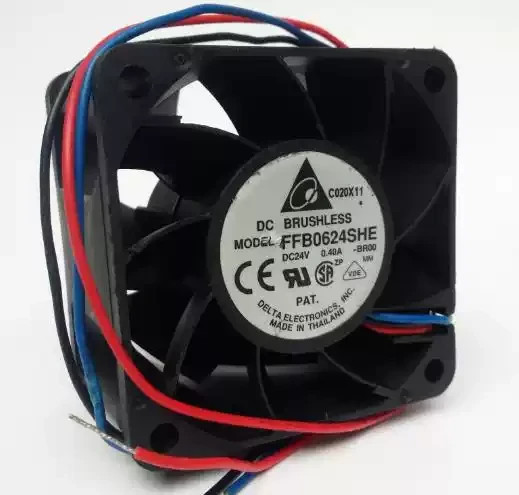 1PCS Delta FFB0624SHE-BR00 6038 24V 0.40A  Inverter Fan