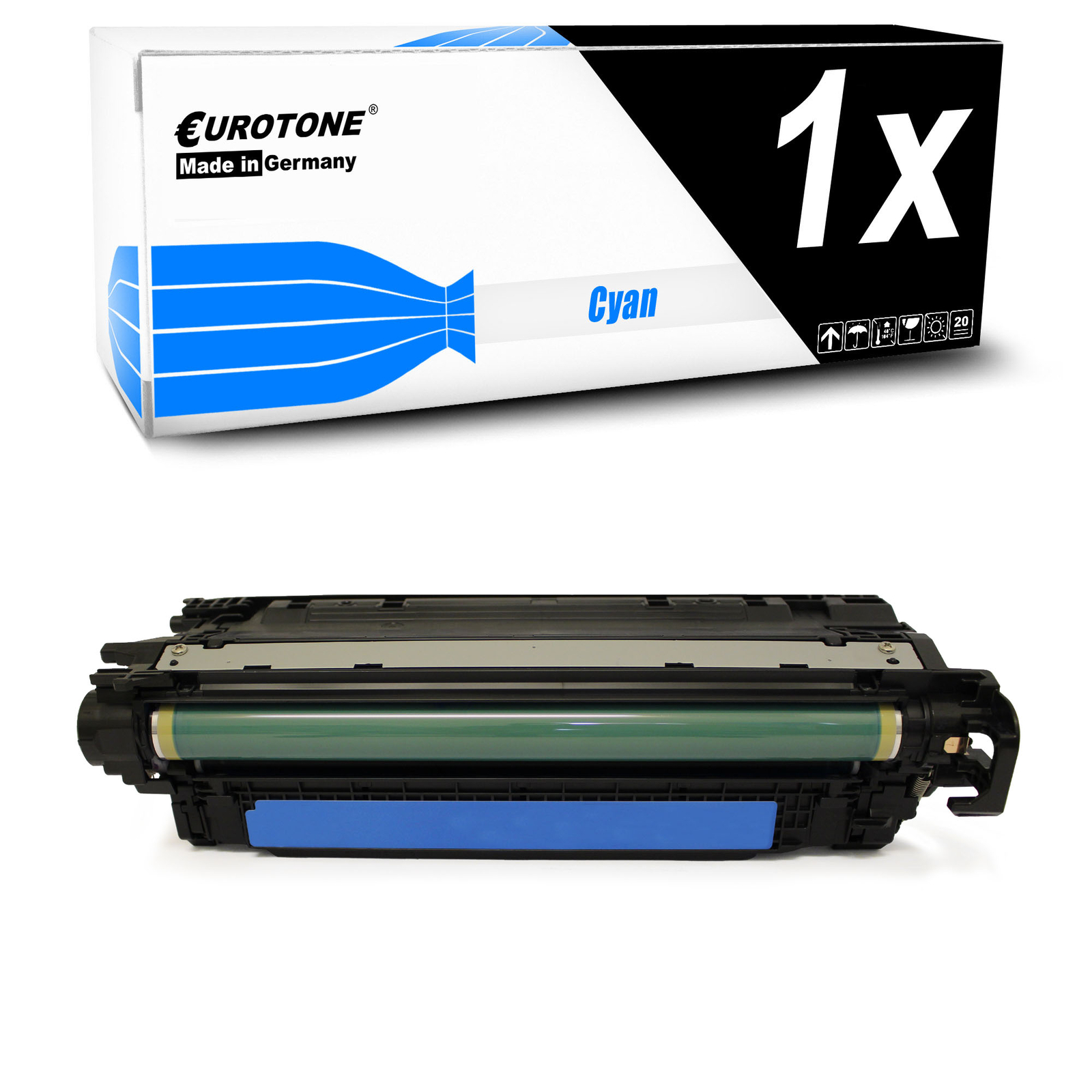Eurotone Toner CYAN For HPE Color LaserJet Enterprise CP-5525-N M-750-DN
